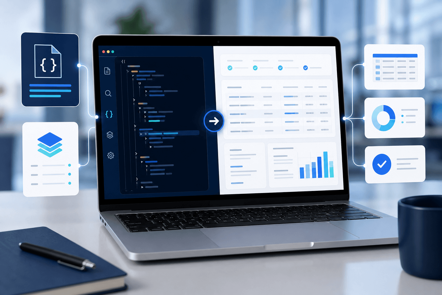 Lector de JSON, anexos fiscales y libros contables